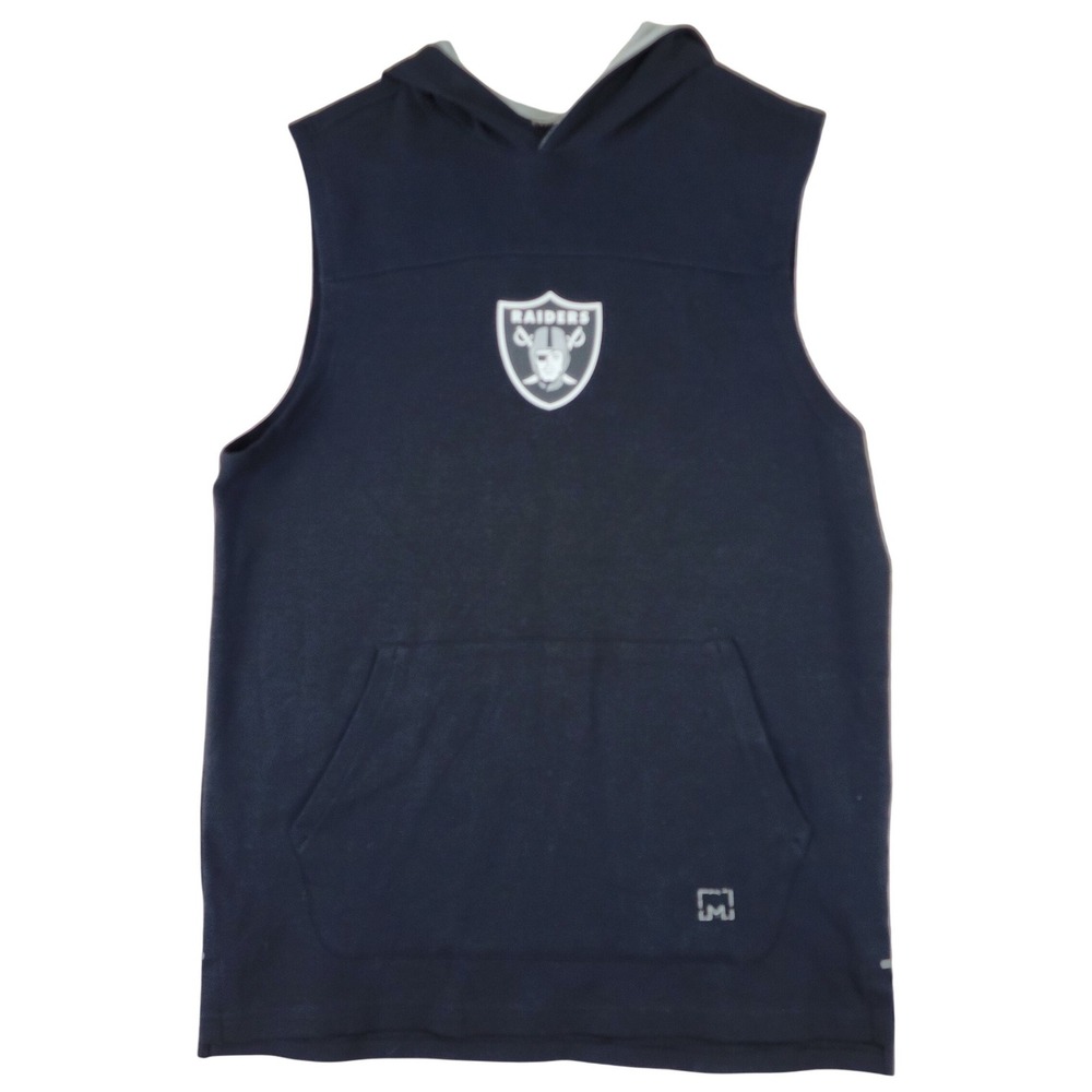 MSX by Michael Strahan Las Vegas Raiders Sleeveless Hoodie Men's L‎ NFL